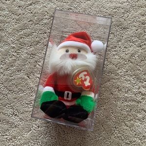NWT Ty original Beanie Baby 1998 Santa